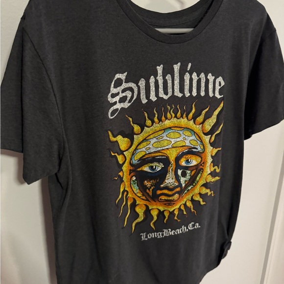 Sublime Tops - Sublime Black Graphic Tee - Short Sleeve